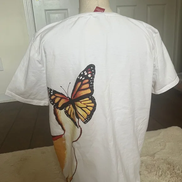 Zara Disney Bambi White T-Shirt - Picture 3 of 4